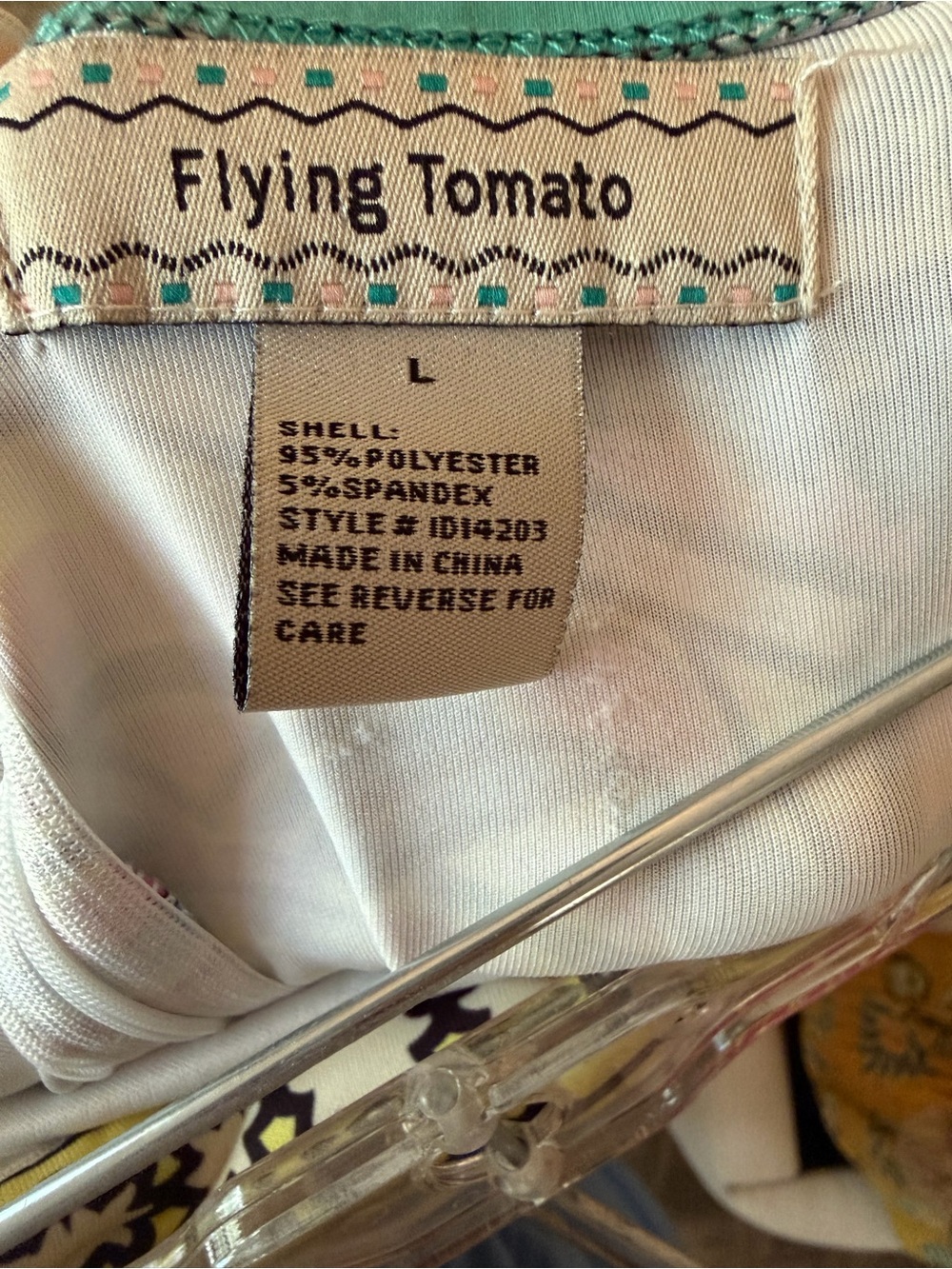 Flying Tomato Lined strapless dress with zip back and anti slip band around top - Picture 4 of 4
